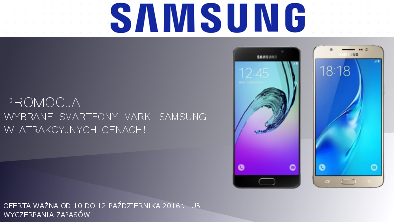 Promocja smartfony Samsung