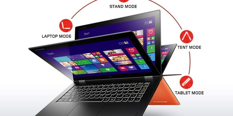 Lenovo Yoga 2 Pro tablet rozmiar XXL - została zastosowana rozdzielczość QHD – 2560 na 1400 pikseli na zaledwie 13 calach. Grafiki o wysokich rozdzielczościach, czy też video prezentują się na urządzeniu świetnie.