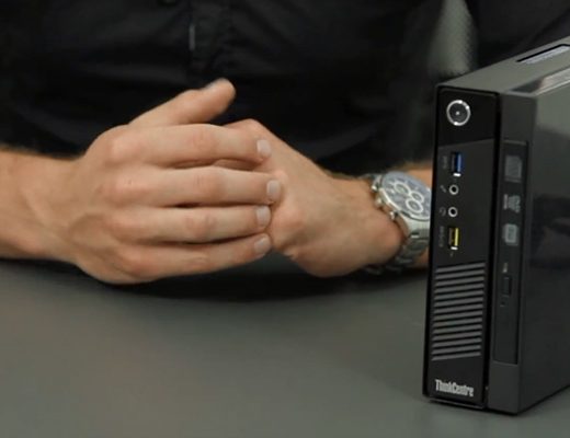 Duża moc w małej obudowie - test Lenovo ThinkCentre M93p TINY - stanowi wydajny procesor Intel Core i-5 czwartej generacji. Dodatkowo komputer