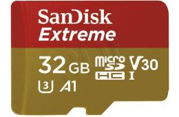 Karta pamięci SanDisk Extreme SDSQXAF-032G-GN6AA (32GB; Class U3)