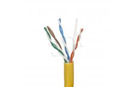 Kabel UTP Alantec KIU5LINKA100Y ( kat.5e PVC 100m linka żółty )