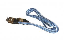 Kabel IBOX HD04 ULTRAHD 4K 1,5M V2.0 ITVFHD04 (HDMI M - HDMI M; 1,5m; kolor niebieski)