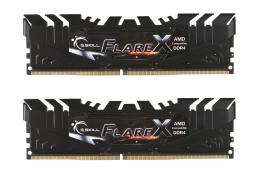 Zestaw pamięci G.SKILL FlareX AMD F4-3200C16D-32GFX (DDR4 DIMM; 2 x 16 GB; 3200 MHz; CL16)