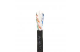 Kabel U/UTP A-LAN zewnętrzny, żelowany 24 AWG KIU6OUTZ305 (UTP; 305m; kat. 6; kolor czarny)